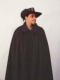 Dashing, Hardy, Functional, and Hand Crafted Renaissance Winter Cloaks, and Capes for Men at Misty Thicket Clothing!!!